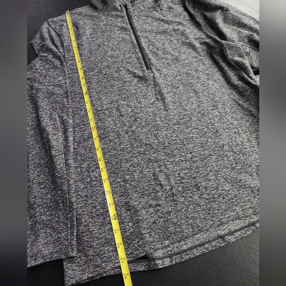 Lululemon Surge Warm 1/2 Zip Pullover Sweatshirt Heather Gray Men's Size Large - Picture 9 of 9